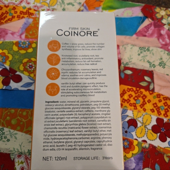 New COINORE 4D Fat Combustion 120ml Firm Slimming Cream - Picture 2 of 6